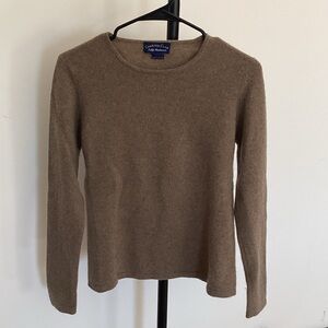 Charter Club Taupe Cashmere Sweater